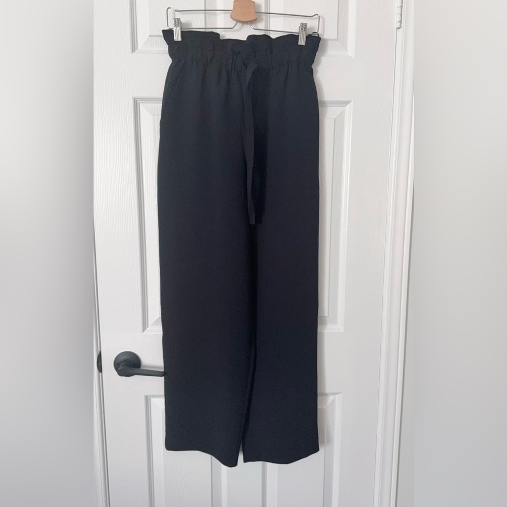 Wilfred Black Wide Leg Pants
